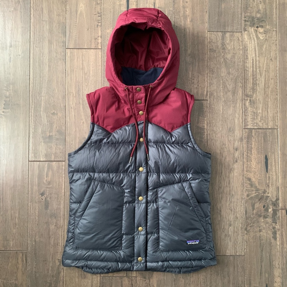 🌞 Patagonia Women's Bivy Down Hooded Vest (Sz M
